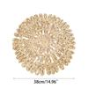 Hangings Weave Plate Wall Decorations Straw Rattan Round Basket Decorations