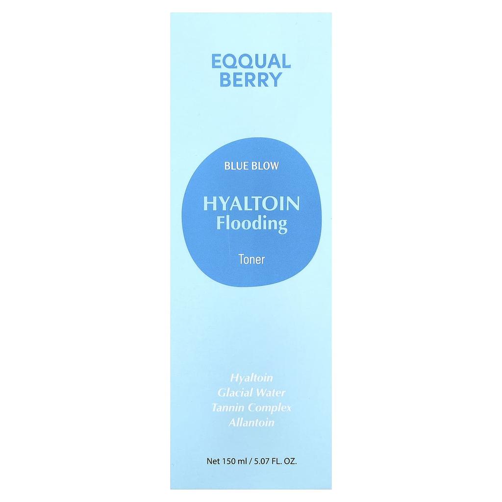 EQQUALBERRY, Blue Blow, Hyaltoin Flooding Toner, , 150ml (5.07 fl oz)