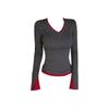 2025 Women's Korean Style Slim Fit Long Sleeve Base Layer: Versatile, Flattering T-shirt for Spring & Autumn