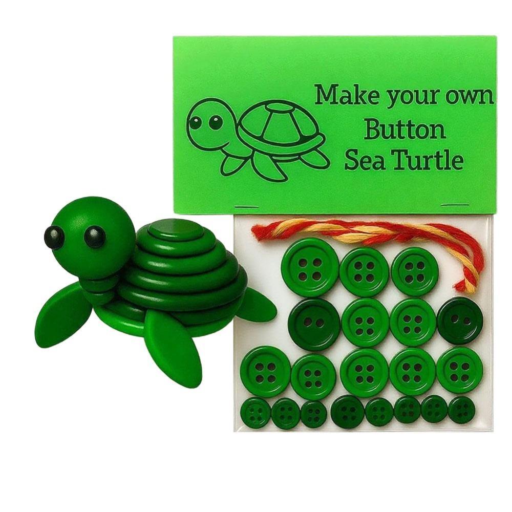 3D Animals Button Highland Cow Craft Kit Plastic Pre-Cut DIY Highland Cow Craft Kit  Indoor Decor