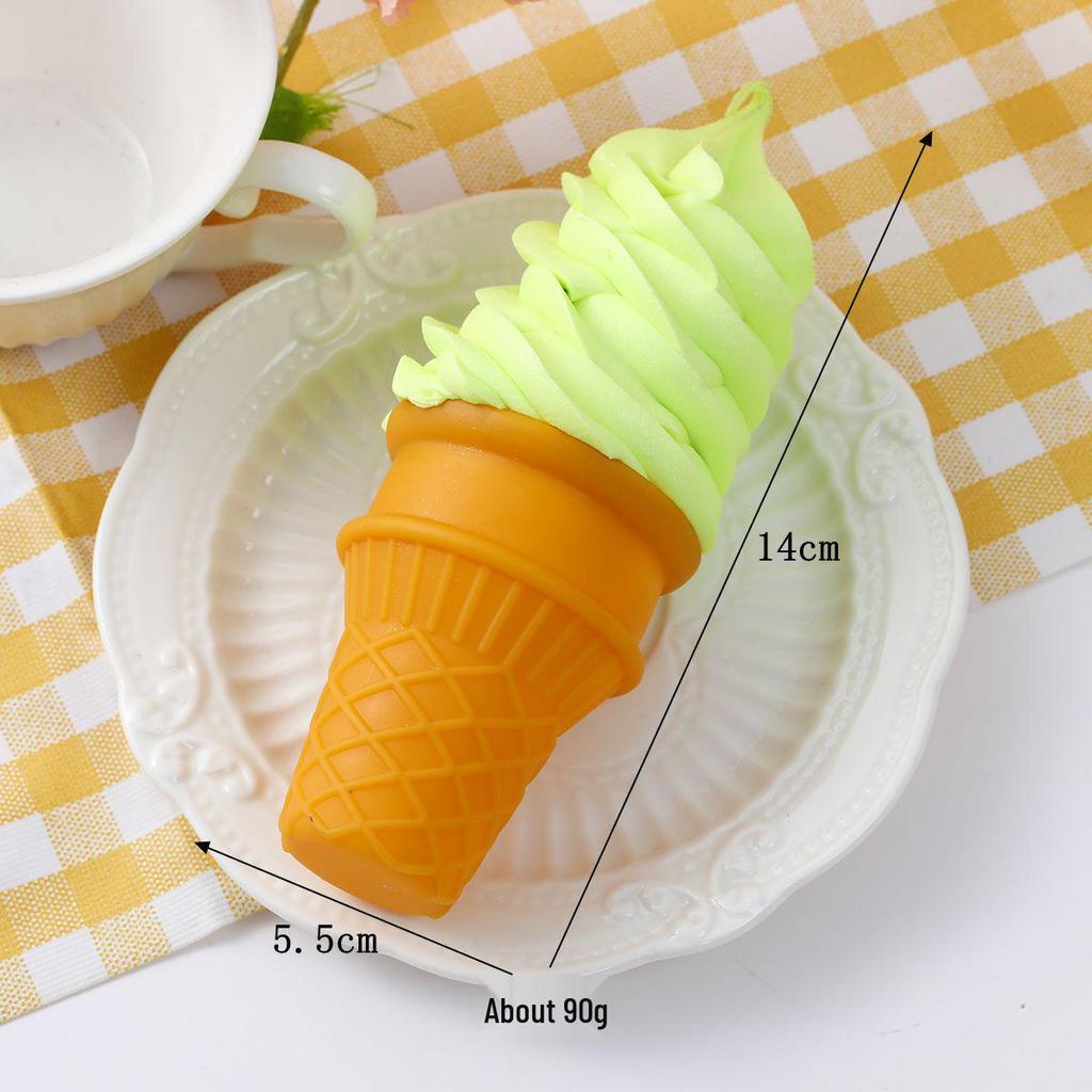 Crispy Cone Fake Ice Cream Torch Decoration Prop