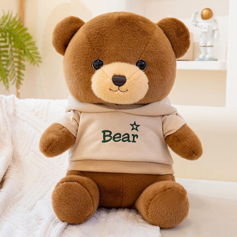 Cute sweater bear doll teddy bear doll plush toy cloth doll birthday gift for girl girlfriend