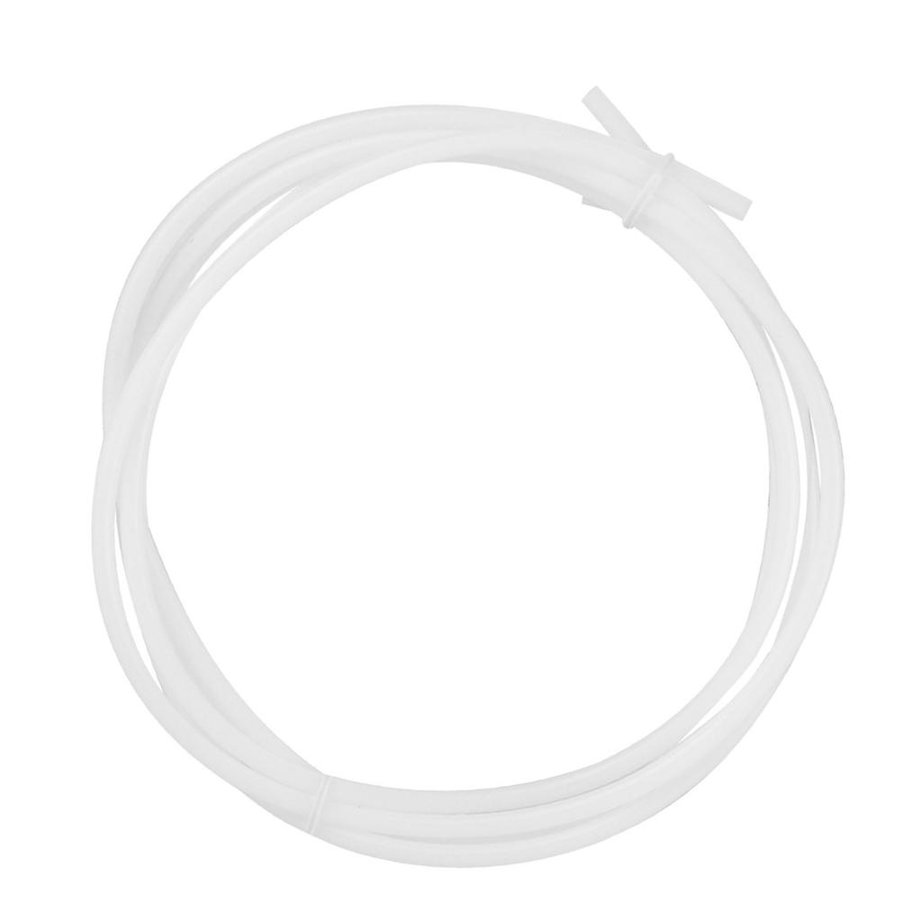 PTFE White Bowden Tube for 1.75 Filament (2.0mm IDCelsius4.0mm OD) For 3D printers (1.5 M)