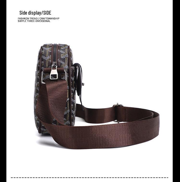 Men's Multifunctional Crossbody Phone Bag: Outdoor Casual Shoulder Bag for Work, Commute & Travel