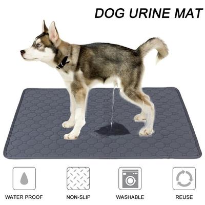 Köpek Çiş Pedi Battaniye Yeniden Kullanılabilir Emici Bebek Bezi Yıkanabilir Köpek Eğitim Pedi Pet Yatak İdrar Mat Pet Araba Koltuğu Kapağı