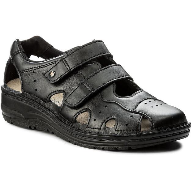Женские слипоны на липучке Berkemann Larena 03100 black