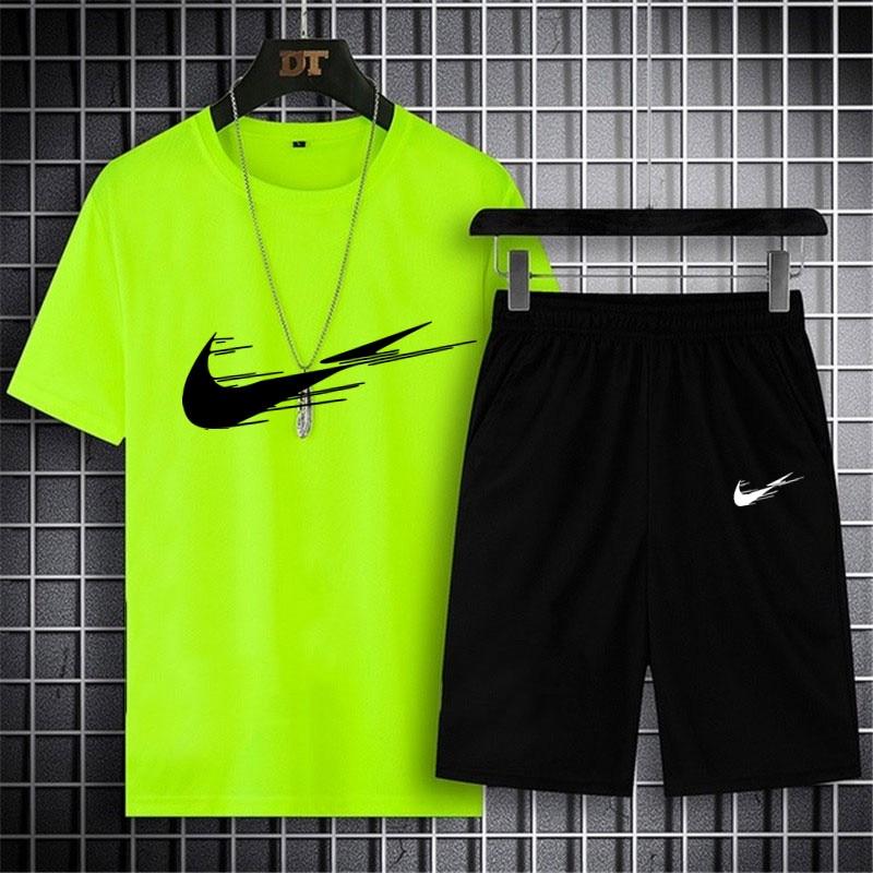 Moda Estate Set Uomo Tuta Uomo Manica Corta Gradient Stampa T-shirt  Pantaloncini 2 Pezzo Street Hip Hop Maschile Sportswear Suit acquista in  modo economico — spedizione gratuita, recensioni reali con foto — Joom