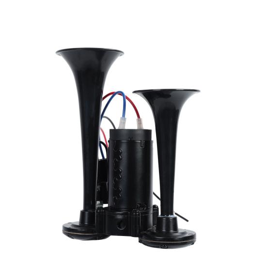 Kit de claxone electrice duble super zgomotoase cu compresor Impermeabil rezistent la rugină Instalare simplă Kit de claxone de aer SUV pentru mașină