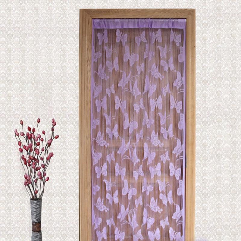 

1PC Hanging String Festival Window Curtains Window Panels Divider Net 100*200cm Door Fly Screen Doorway Line Curtains 100*200cm