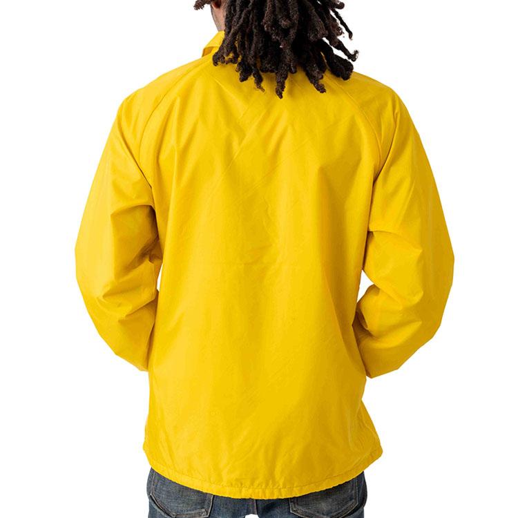 Vans Logo Print Single-Breasted Loose Jacket Unisex Jacket Saiya-Yellow VN0002MUD2P