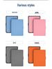 Compatible Kobo Clara HD Linen Texture Protective Leather Case for 2018 Model & Tolino Shine 3