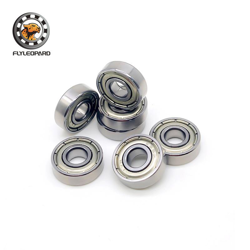 In-stock 6900 2RS Thin-walled Deep Groove Ball Bearing, 10x22x6, High-speed Motor Bearing with Blue Rubber Seal.