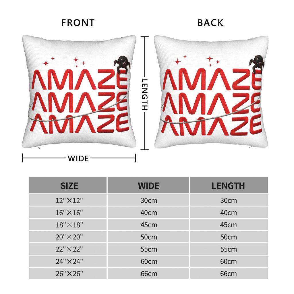 Project Hail Mary Amaze Movie Pillow Cover Novelty Pillow Case For Couch Sofa Bedroom Comfy Cushion Cover Gift Idea