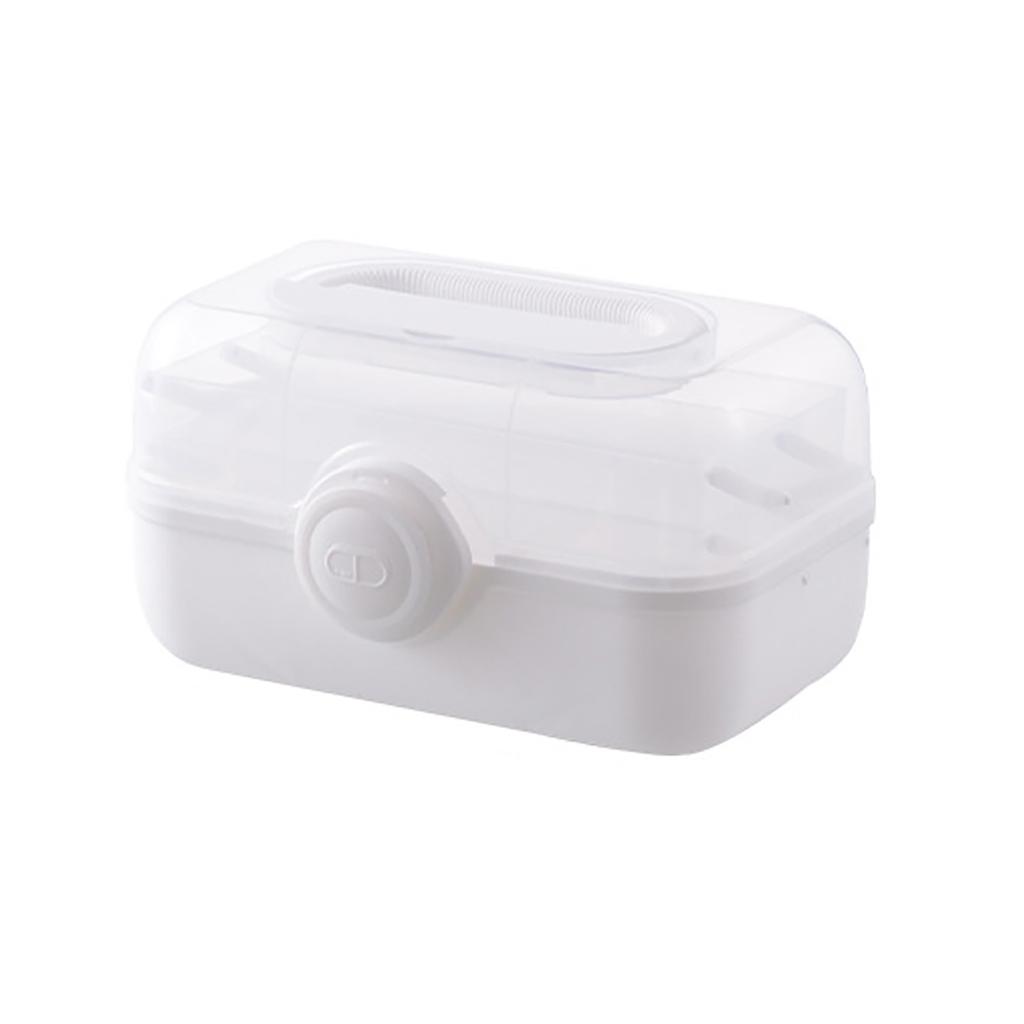 Household Box Storage Box Large Capacity Multi-layer Portable Plastic Small Box