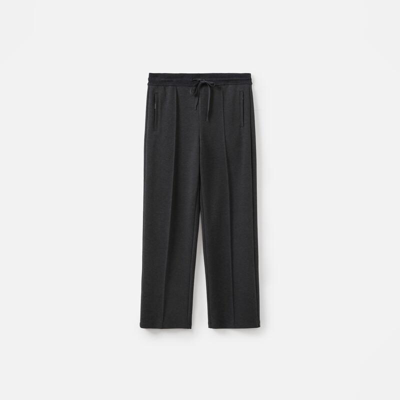 Broadcast Women's High-Waist Loose Straight-Leg Casual Pants