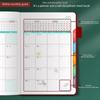 Einfaches Terminkalender Notizbuch Geschäftsmanagementplan Notizbuch Kalender Notizblock Effizienz-Notizbuch Bürobedarf Studenten Schreibwaren