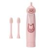 Children Electric Toothbrush Cartoon Pattern Waterproof Teeth Cleaning Brush Gift for KidsPink