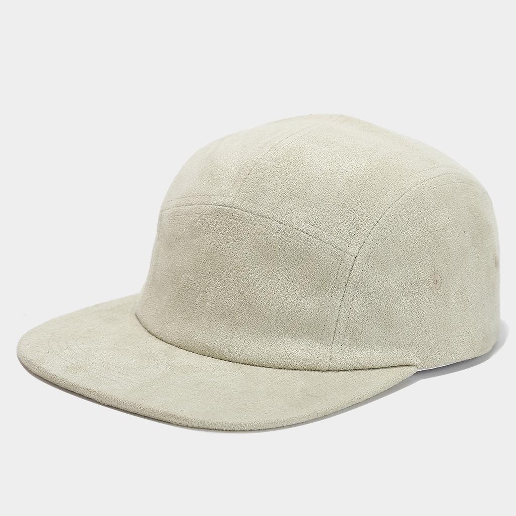 European and American Fashion Retro Solid Color Suede Wide Edge Baseball Cap Shows the Face Small Men and Women All Seasons Trend Hip Hop Hat