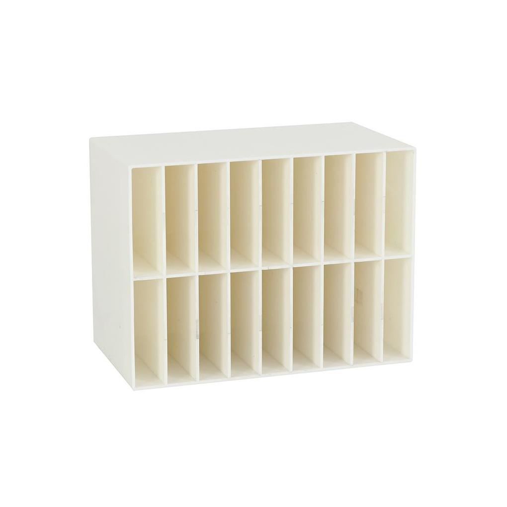 2PCS Display Stand Side Drawer Vertical Plastic Smooth Storage Rack Single Grid Multi Layer Sturdy Pen Box Earrings