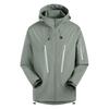 Men's Softshell Jacket with Hood Waterproof Windbreaker Lightweight Rain Shell Jacket for Outdoor Hiking Travel