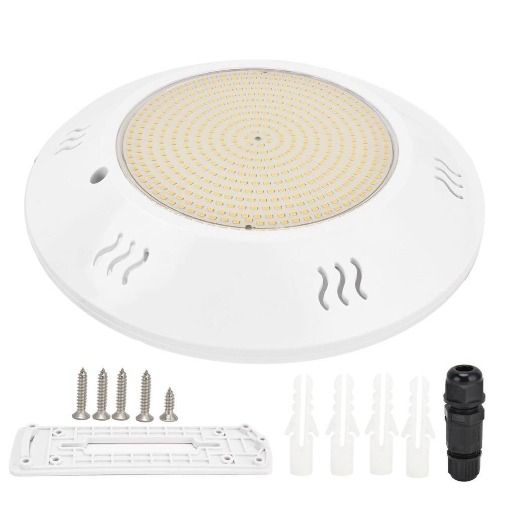 SMD 2835 LED Pool Light IP68 FullResin Glued WallMounted Underwater Light for Hotel Courtyard AC 12V