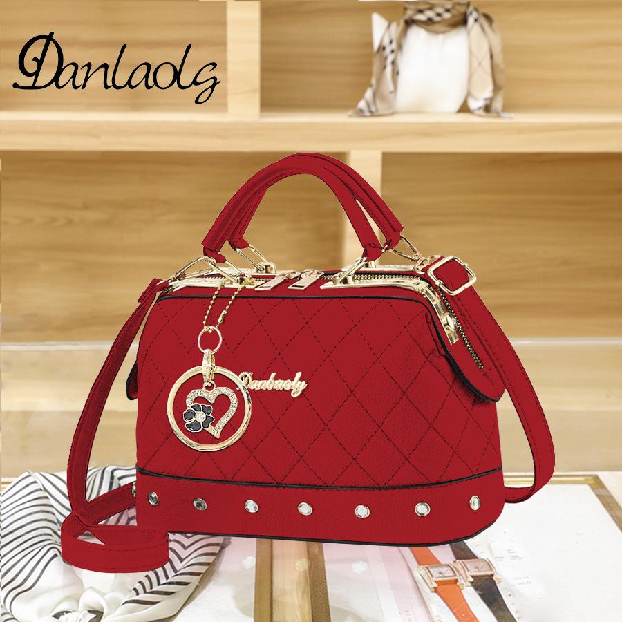 Women's 2025 Trendy Jin Di Leather Shoulder Handbag