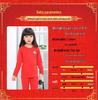 Children's Benming Year Red Underwear Set - Pure Cotton for Boys & Girls (12 Years) In Autumn.