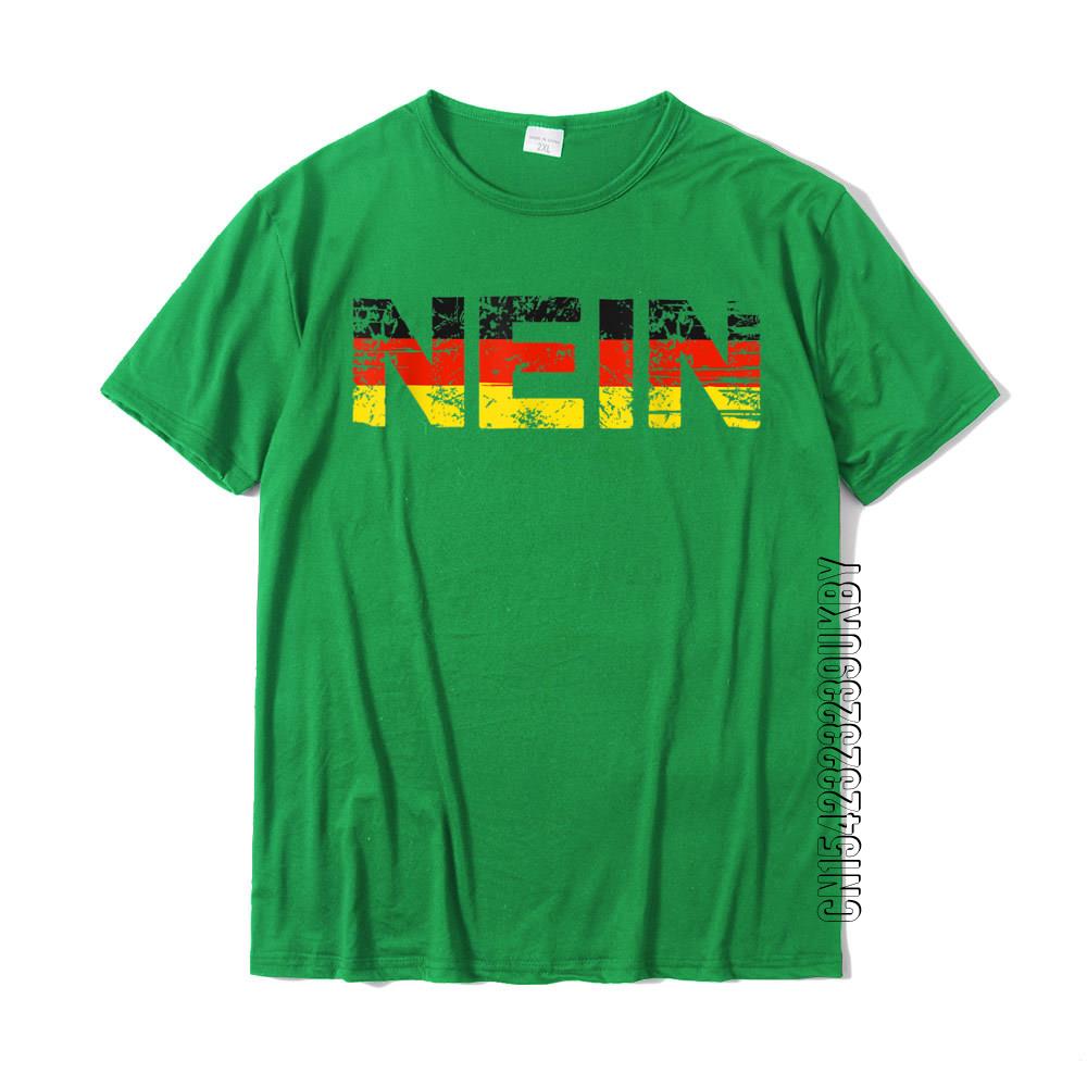 Germany Nein Funny German Oktoberfest Apparel T-Shirt Cosie Casual Tops Shirts Classic Cotton Men Top T-Shirts