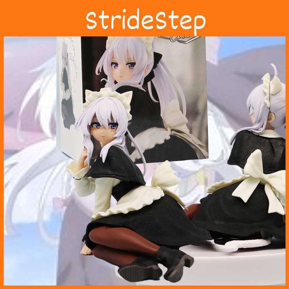 Witch Journey Maid Ilena Cat Ear Sitting Pose Pvc Figure Anime Girl Character Model 10cm