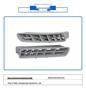 The 5KD867233 fits the air conditioning vent in the A-pillar of a Volkswagen Golf 6.