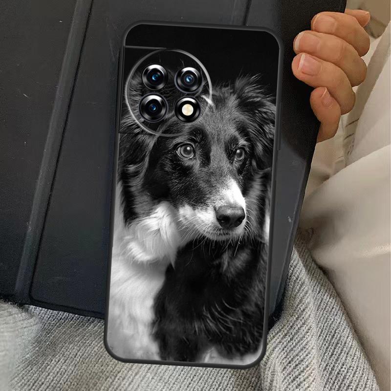 Border Collie Dog Case For OnePlus 15 13 12 11 13R 13T 10T 10R 12R OnePlus Nord 5 CE 2 3 4 Lite N20 N30 Cover