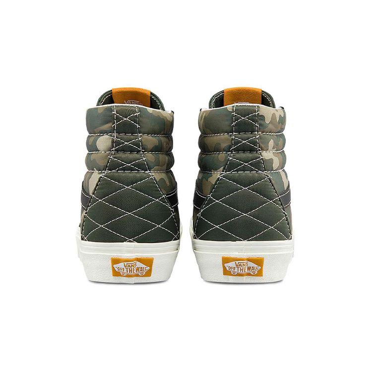Vans Sk8-Hi Mixed Utility Unisex Sneakers Green Camo Multi-Color VN0A5JMJA57
