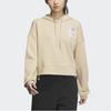 Adidas Originals Trefoil X Changchangxiong X Suyiming Co-Branded Series Character Print Drawstring Hoodie Women Hoodie Khaki IK4311
