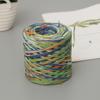 200m/Roll Raffia Paper Rope Multicolor Crochet Yarn High Quality Hand-woven Rope  Gift Wrapping