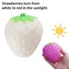 Peanut Stress Ball Crunchy Squeeze Ball Squishy Toy Buttery-Soft Feel Fidget Strawberry And Mango Squeeze Toy Asmr Sensory