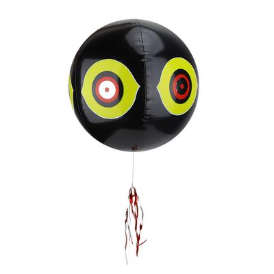 Terror Inflatable Bird Scare Balloon Bird Repellent Predator Balloon(Black)