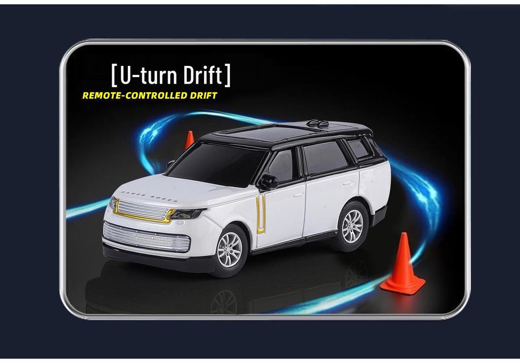1:64 Alloy Remote Control Car - Durable, Drop-resistant Toy for Kids