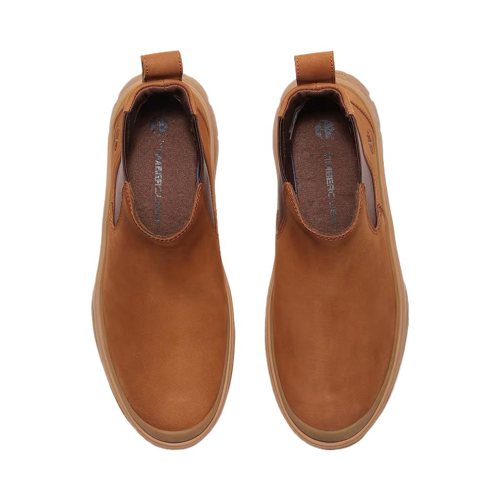 Timberland Roxie Lane Skórzane Wygodne Klasyczne Modne Modne Kostki Chelsea Buty Damskie Brązowe TB0A28XMEM7