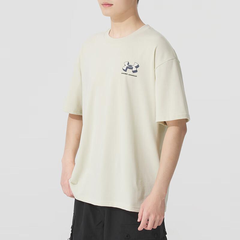 Under Armour Soft Comfortable Breathable Versatile Short Sleeve T-Shirt Men Tops 1387285-273