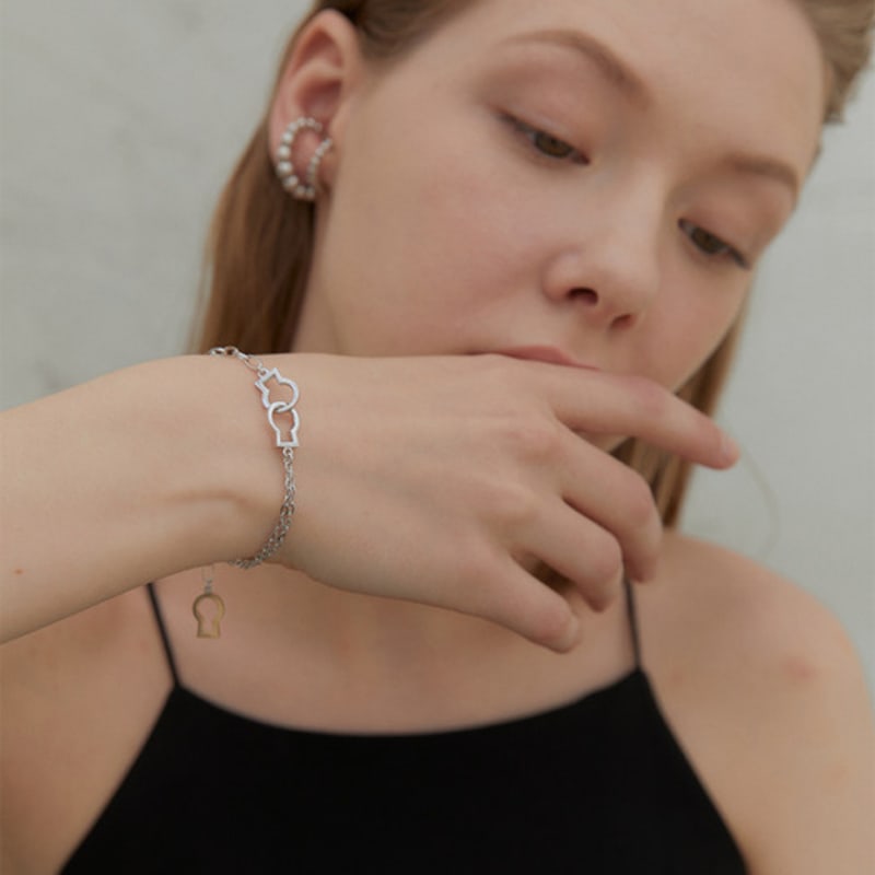 Amidibloom Schlüsselloch D Armband