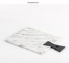 Simple Modern Irregular Geometric Faux Marble Tray for Coffee Table or Office Décor