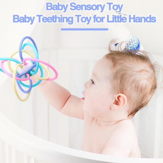 Baby Sensory Ball Teething Toys for Kids Aged 0-3 Soft Plastic