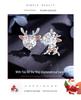 925 Silver Light Earrings for Christmas, Valentine's Day, or Birthday Gifts - Perfect for Your Girlfriend or Wife