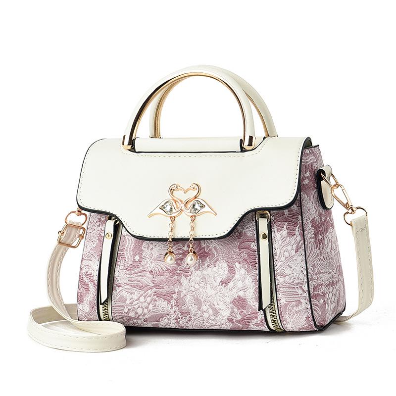 2025 Trendy Women's Korean Style Diamond Pattern Small Crossbody Handbag