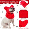 Adjustable Dog Ears Hoodie Caps Soft Dog Headgear Pets Supplies Casual Pet Cap  Cold Weather