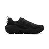 Li Ning Dune Retro Thick Sole Comfortable Shock Absorbing Non-Slip Wear-Resistant Breathable Low-Top Casual Shoes Women sneaker Black AGCU328-3