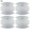 CSB1 4pcs/set Carbon Fiber Car Door Bowl Handle Anti-Scratches Sticker For Mercedes Benz B/C/E/S Class A Class C200L GLC GLE CLA