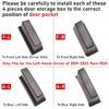 TTCR-II For Ram 1500 Door Side Organizer Tray      2024 2025 2026, For Ram 1500 Door Pocket Ert 4 Pcs (Does Not Fit 2500 3500