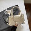 2025 autumn and winter retro new high-end single shoulder crossbody rivet Boston pillow bag handbag