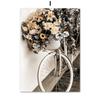 Herbst Mädchen Weizen Sonnenblume Reed Fahrrad Wand Kunst Leinwand Malerei Nordic Poster Und Drucke Wand Bilder Für Wohnzimmer Dekor